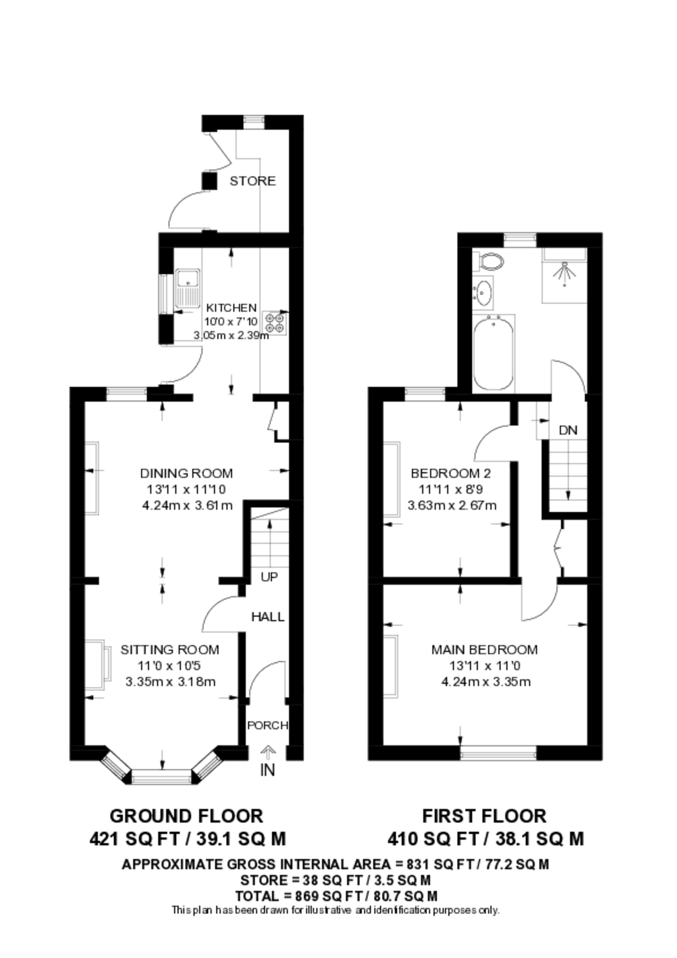 College Road, Woking floorplan