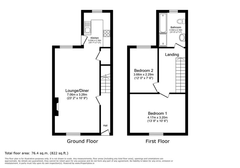 19, George Street, NEWTON ABBOT floorplan