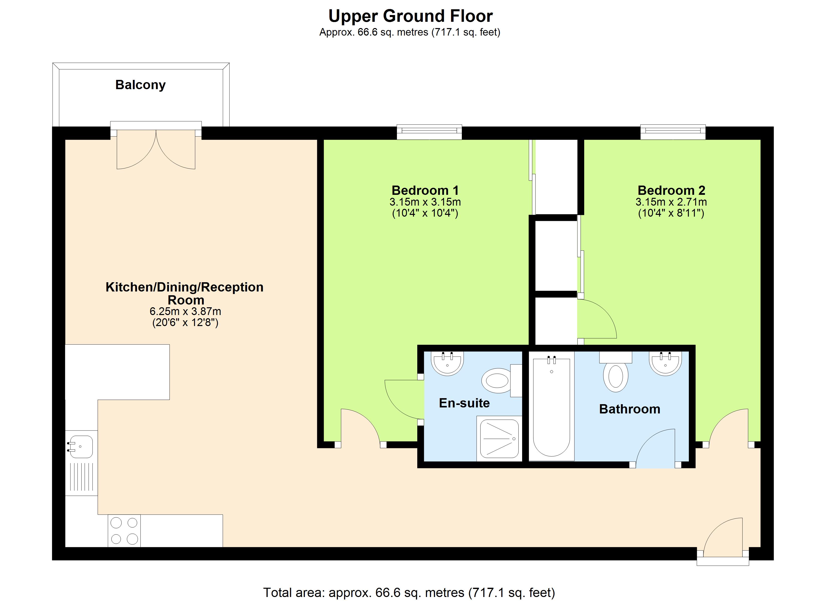2 Bedrooms Flat to rent in Derby Road, Lenton, Nottingham NG7