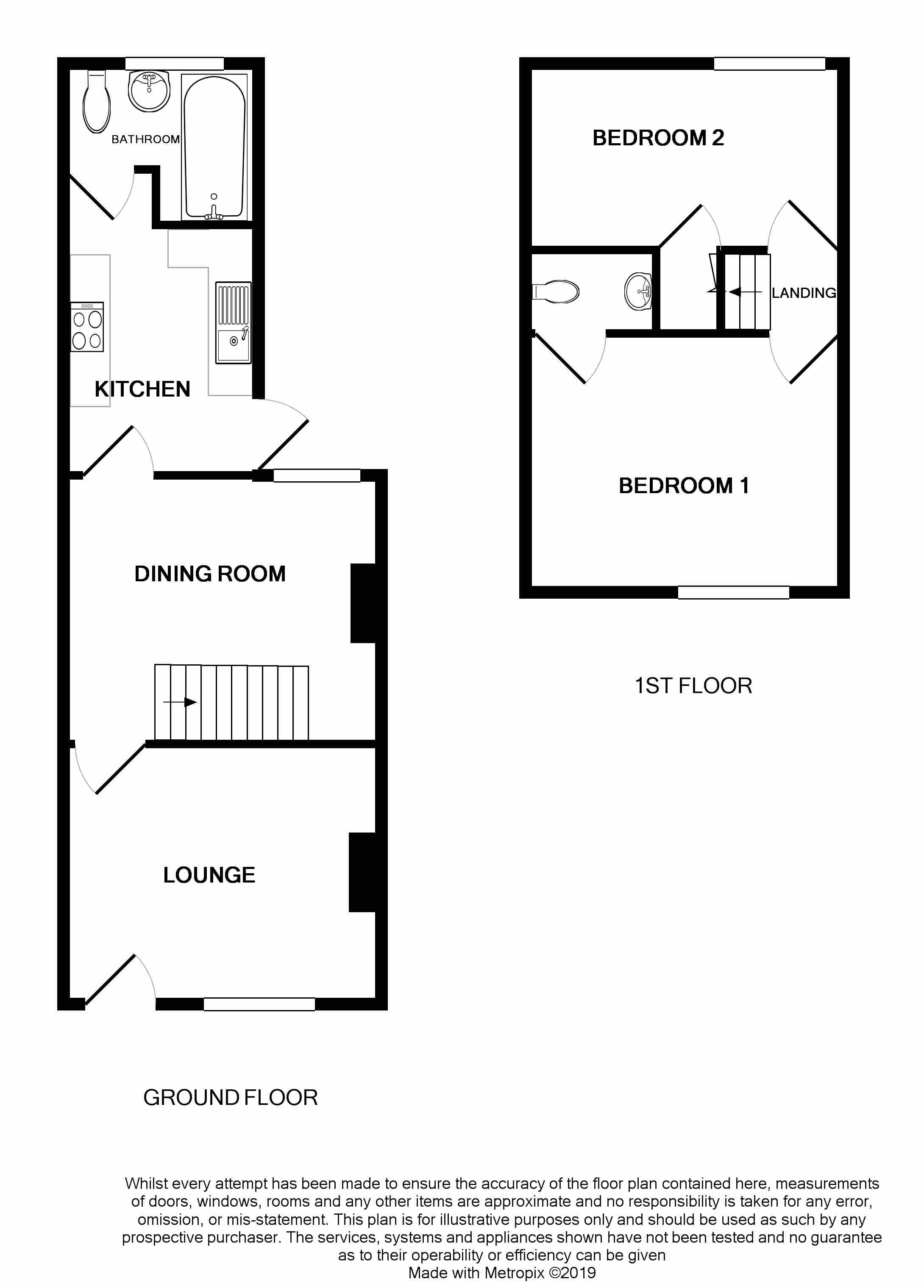 2 Bedrooms Terraced house for sale in Garden Walk, Royston SG8