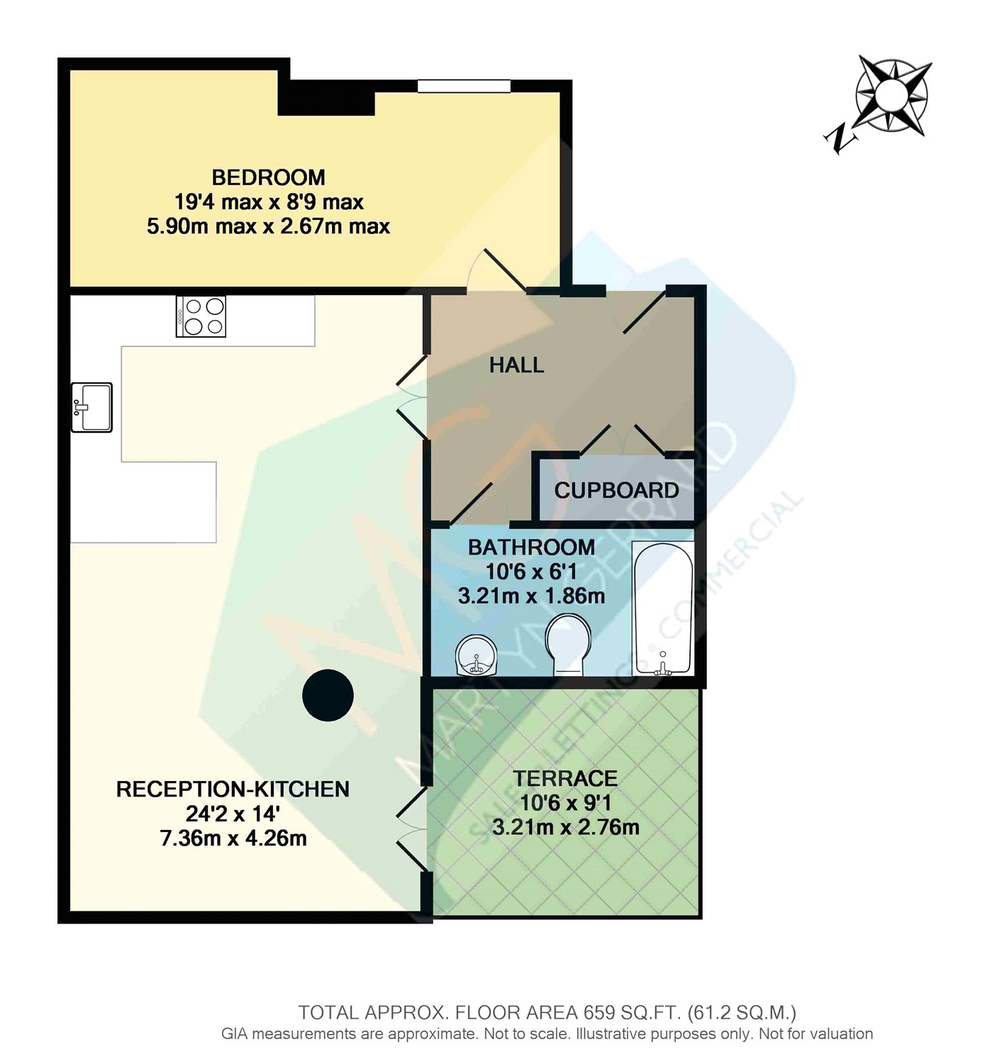 Muswell Hill, London N10, 1 bedroom flat to rent 62215043 PrimeLocation