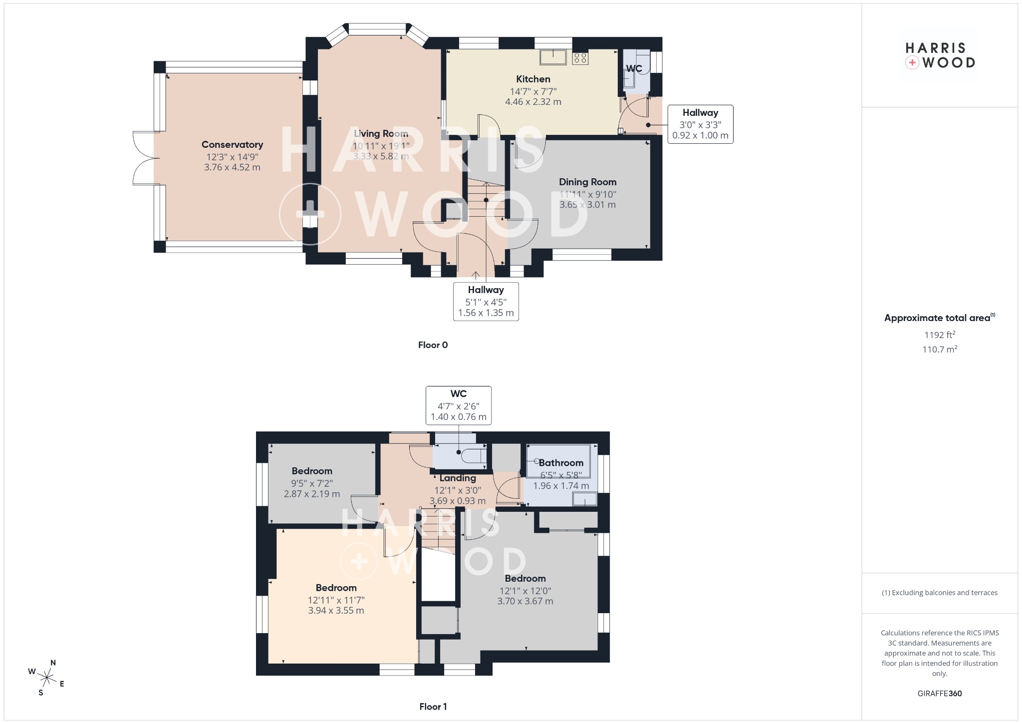 57, Blenheim Road, Clacton-On-Sea floorplan