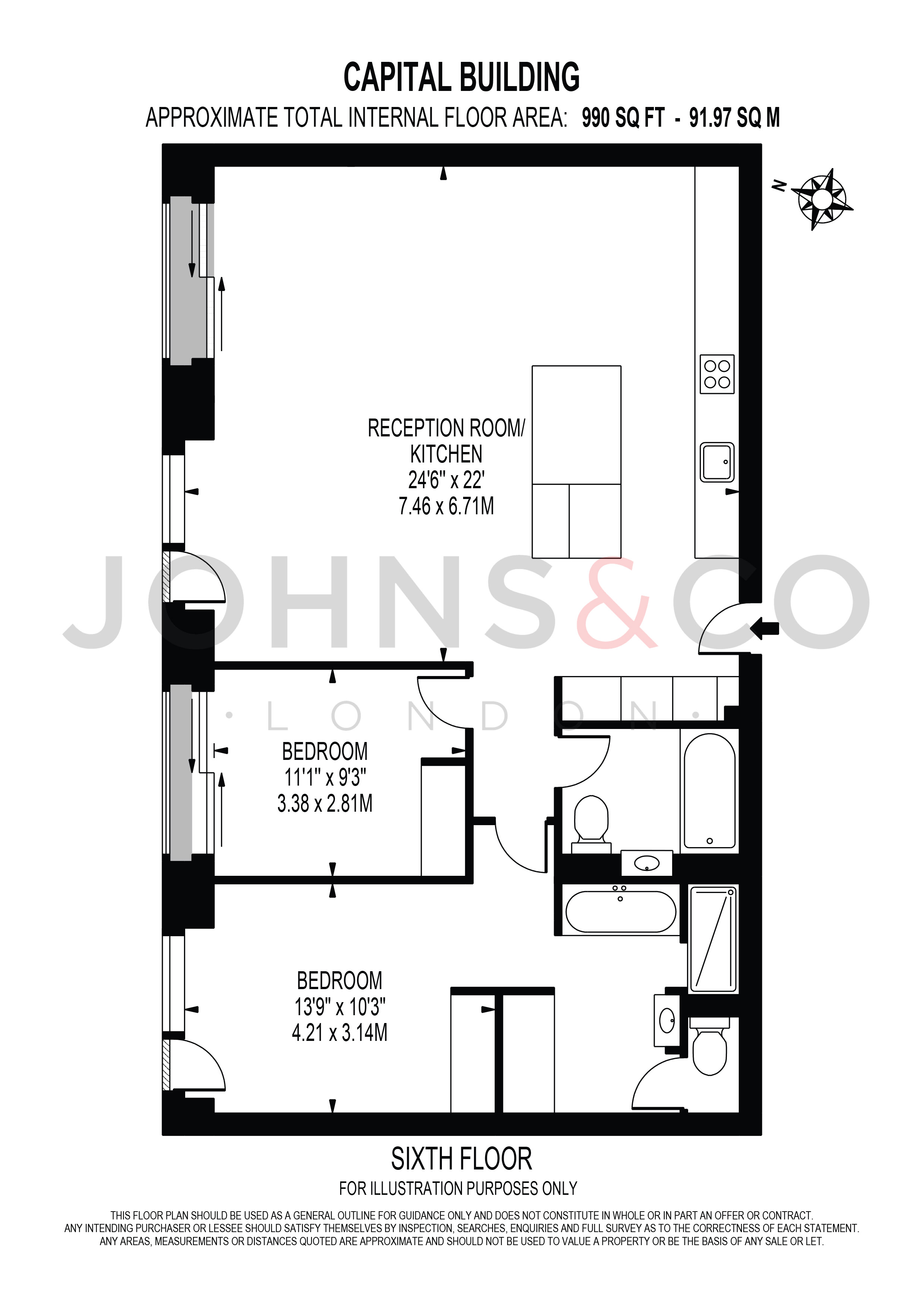 A63 Capital Building, 8 New Union Square, Nine Elms floorplan