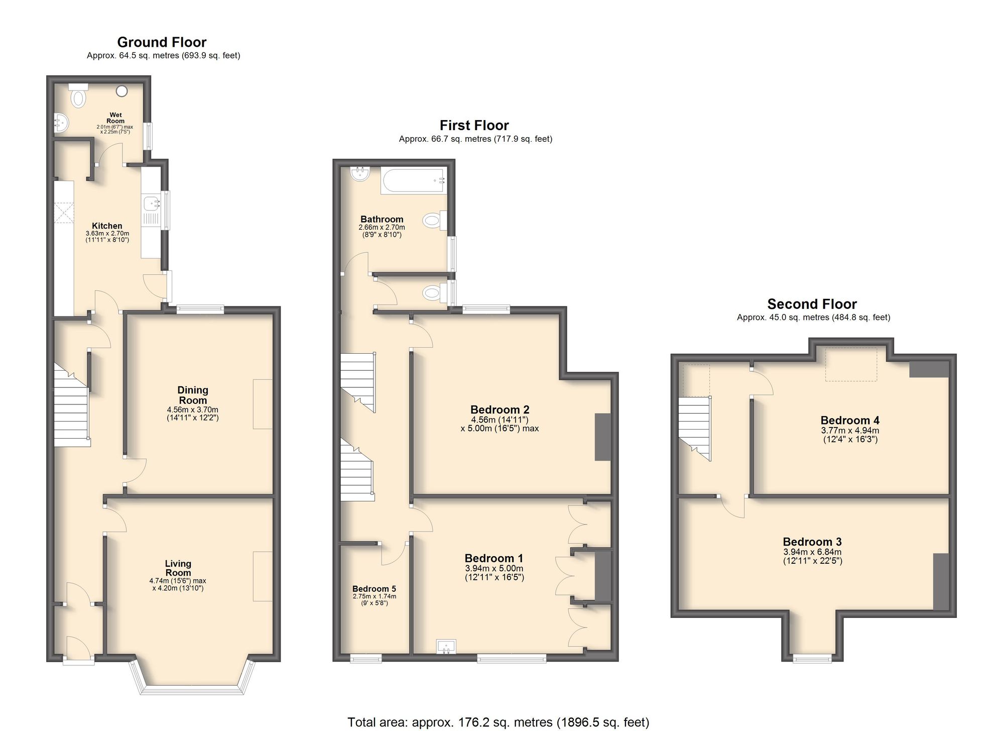 109 Machon Bank, Sheffield floorplan