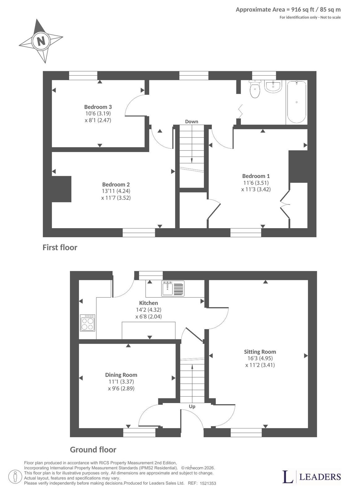7, Queens Square, Suffolk floorplan