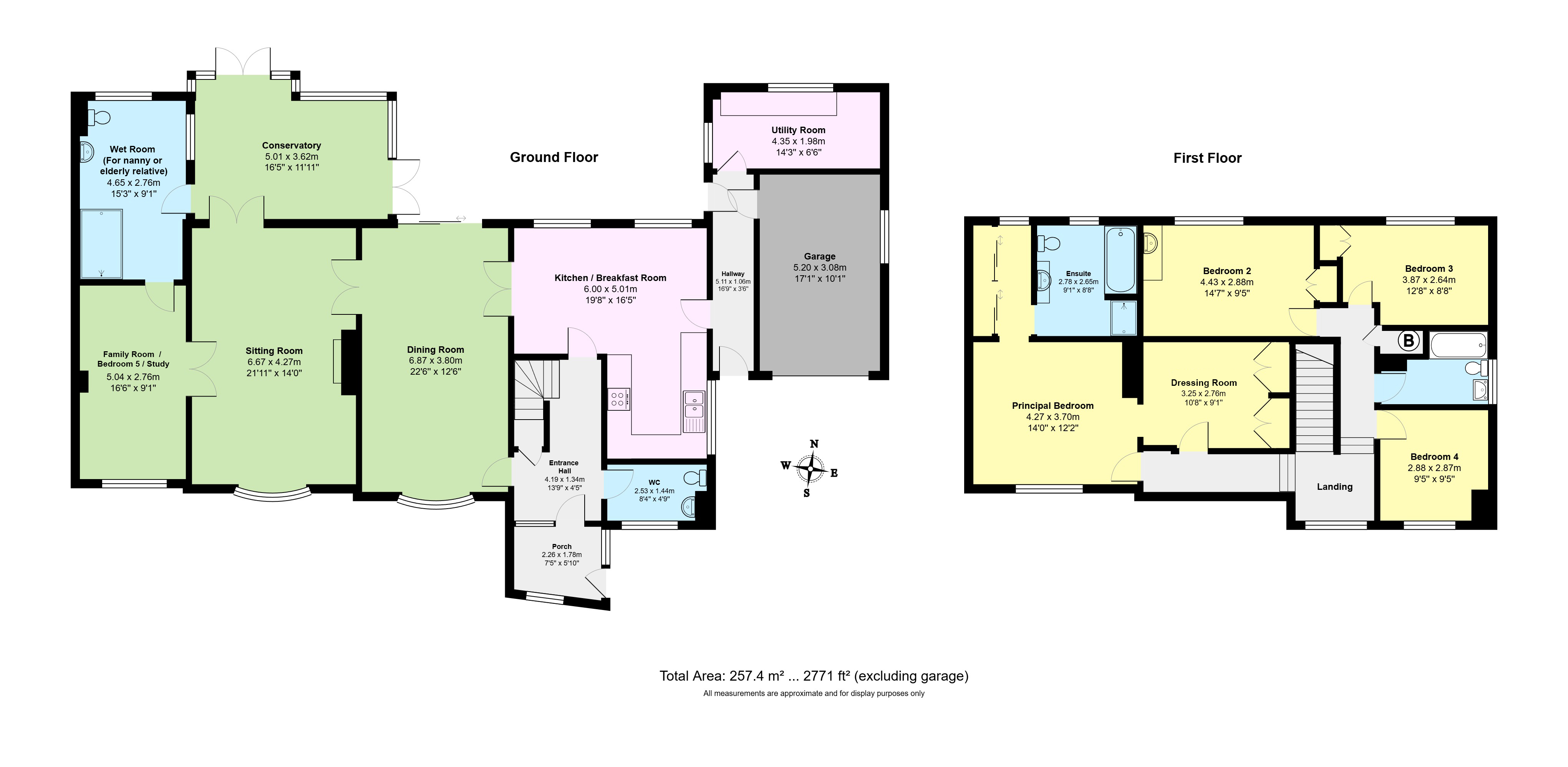 1, Huttles Green, Royston floorplan