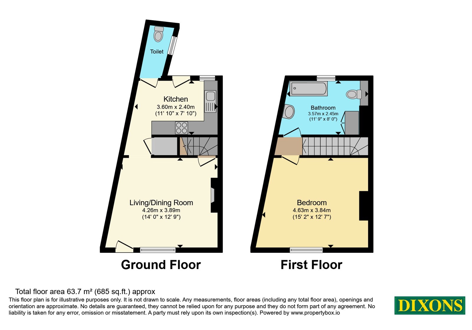 13, Ivy Road, Birmingham floorplan