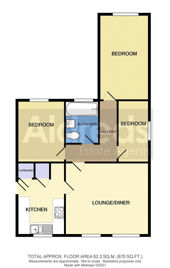 5, Appleton Drive, Great Yarmouth floorplan