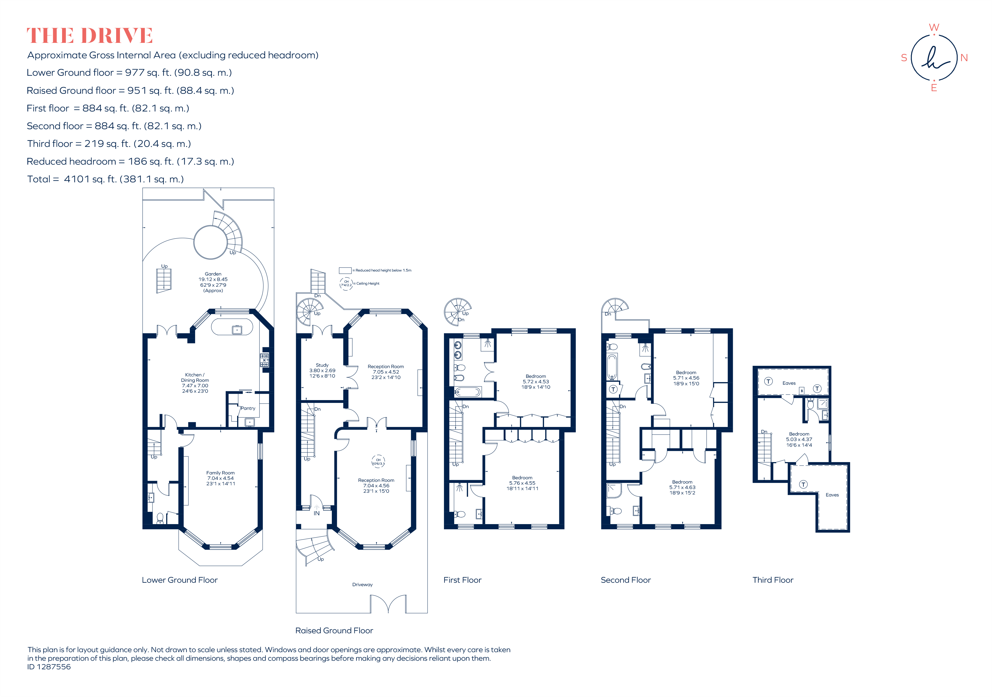 Braemar House, 2, The Drive, London floorplan