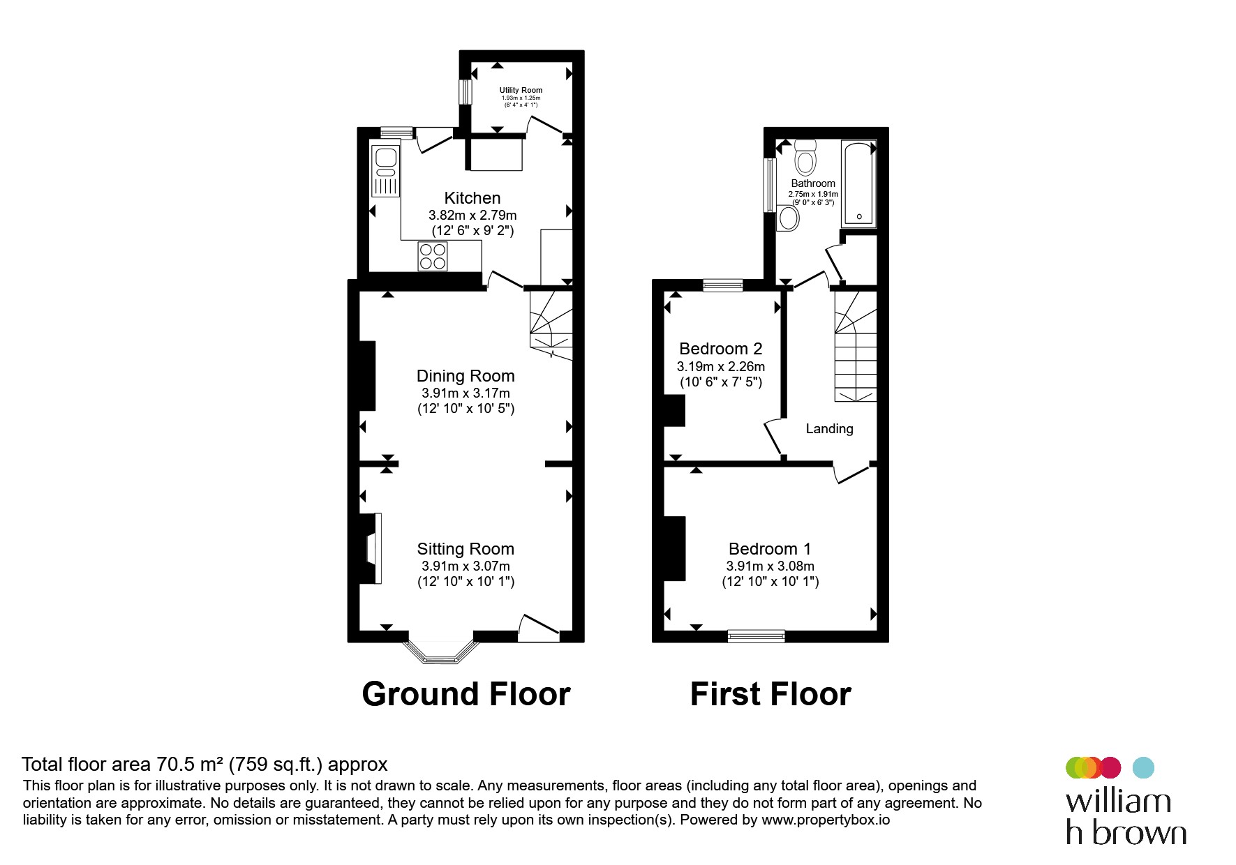 1, Jessie Terrace, Butt Lane, Great Yarmouth floorplan