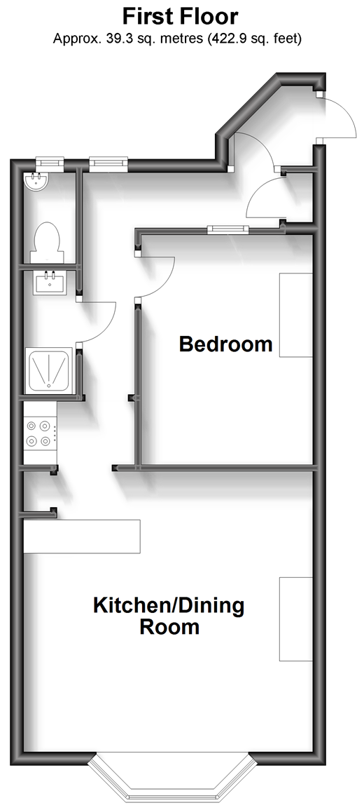 Grange Road, Shanklin, Isle Of Wight PO37, 1 bedroom flat for sale