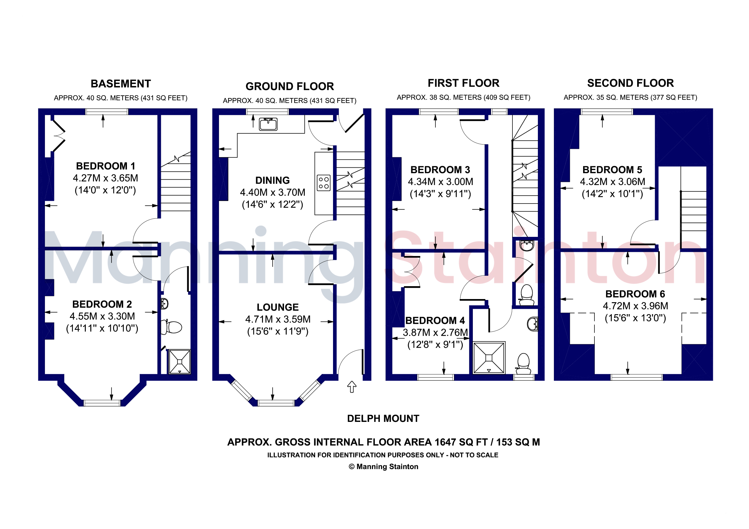 33, Delph Mount, West Yorkshire floorplan