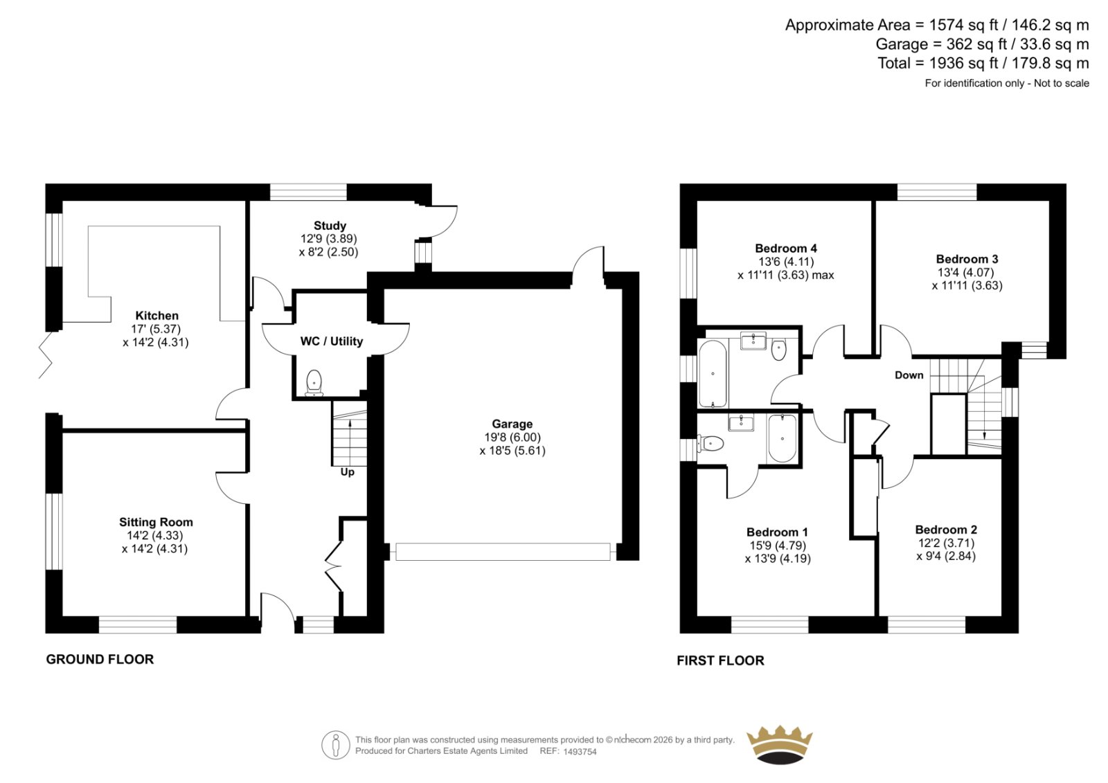Hillside Road, Hampshire floorplan