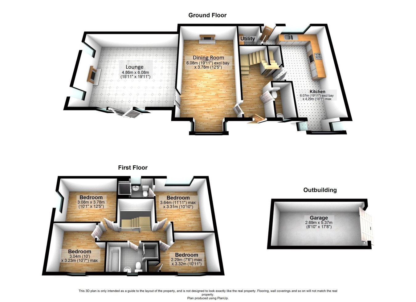 Dandy Line Cottage, 1, Edmondson Close, Brampton floorplan