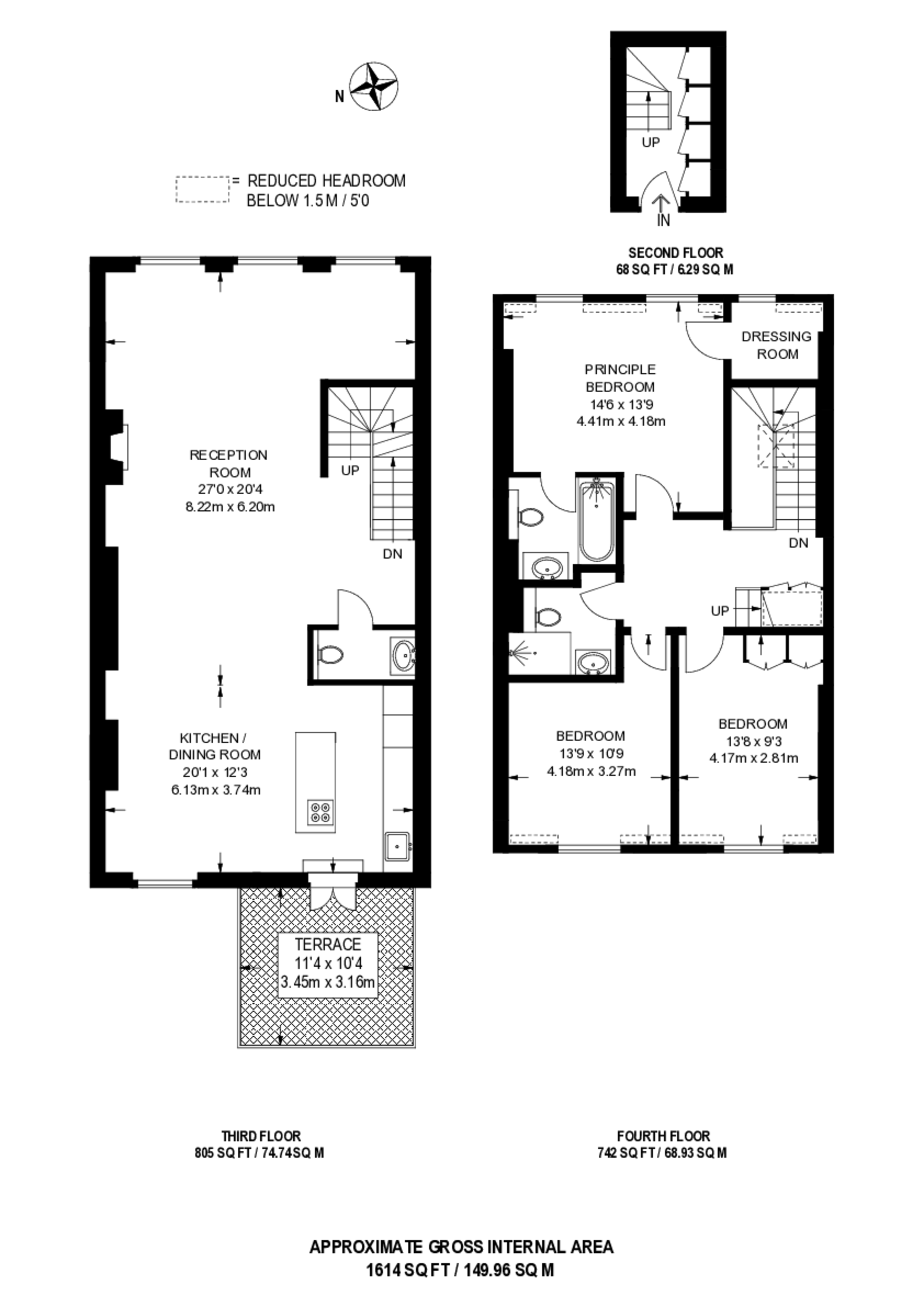 Queens Gate, South Kensington floorplan