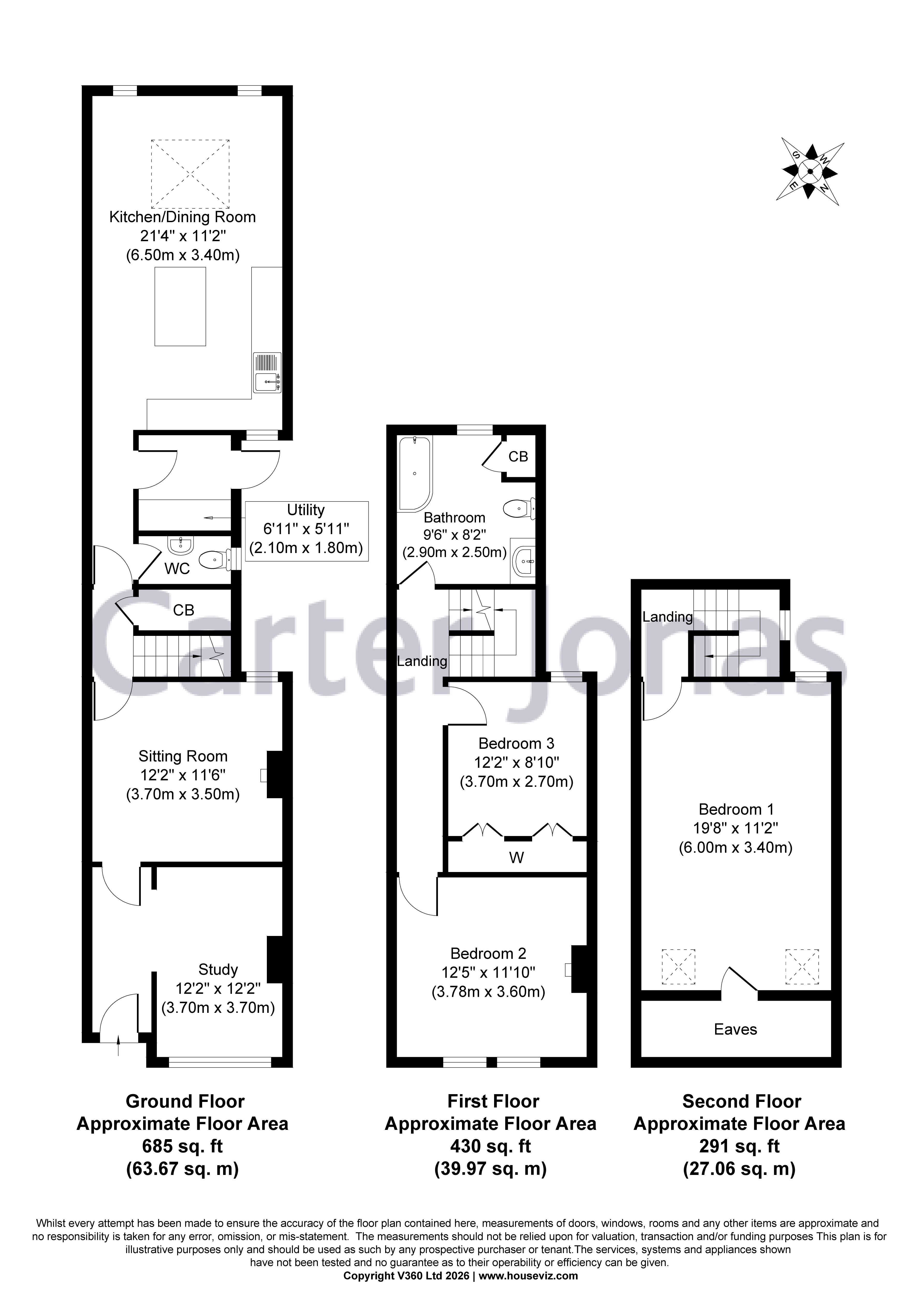 103, High Street, Cambridge floorplan