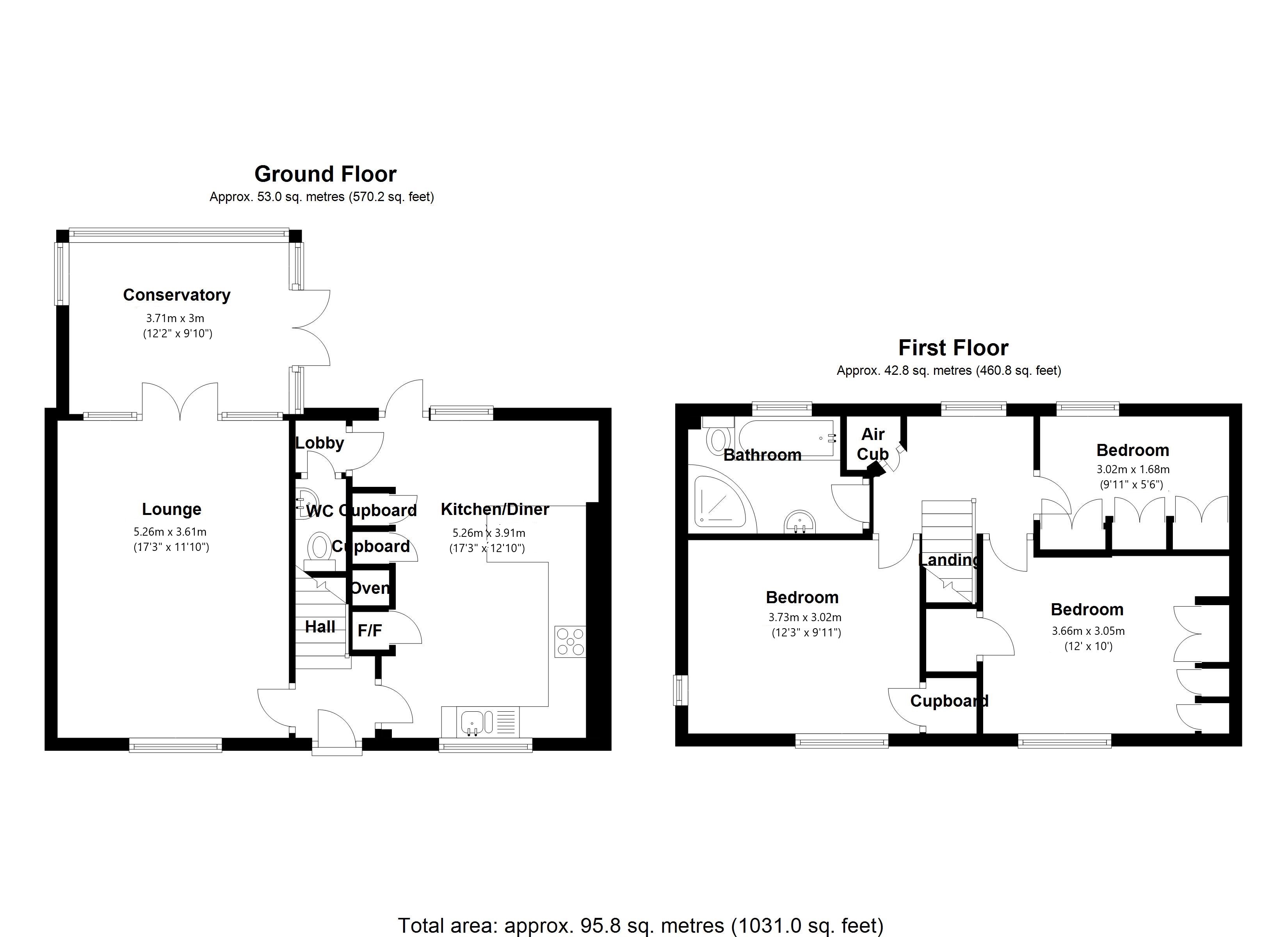 3 Bedrooms Semi-detached house for sale in The Groves, Chilton Foliat RG17