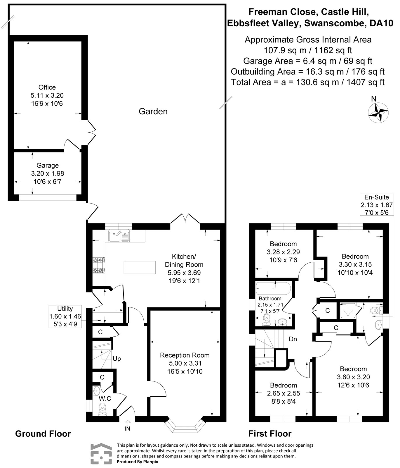 18, Freeman Close, Ebbsfleet Valley floorplan