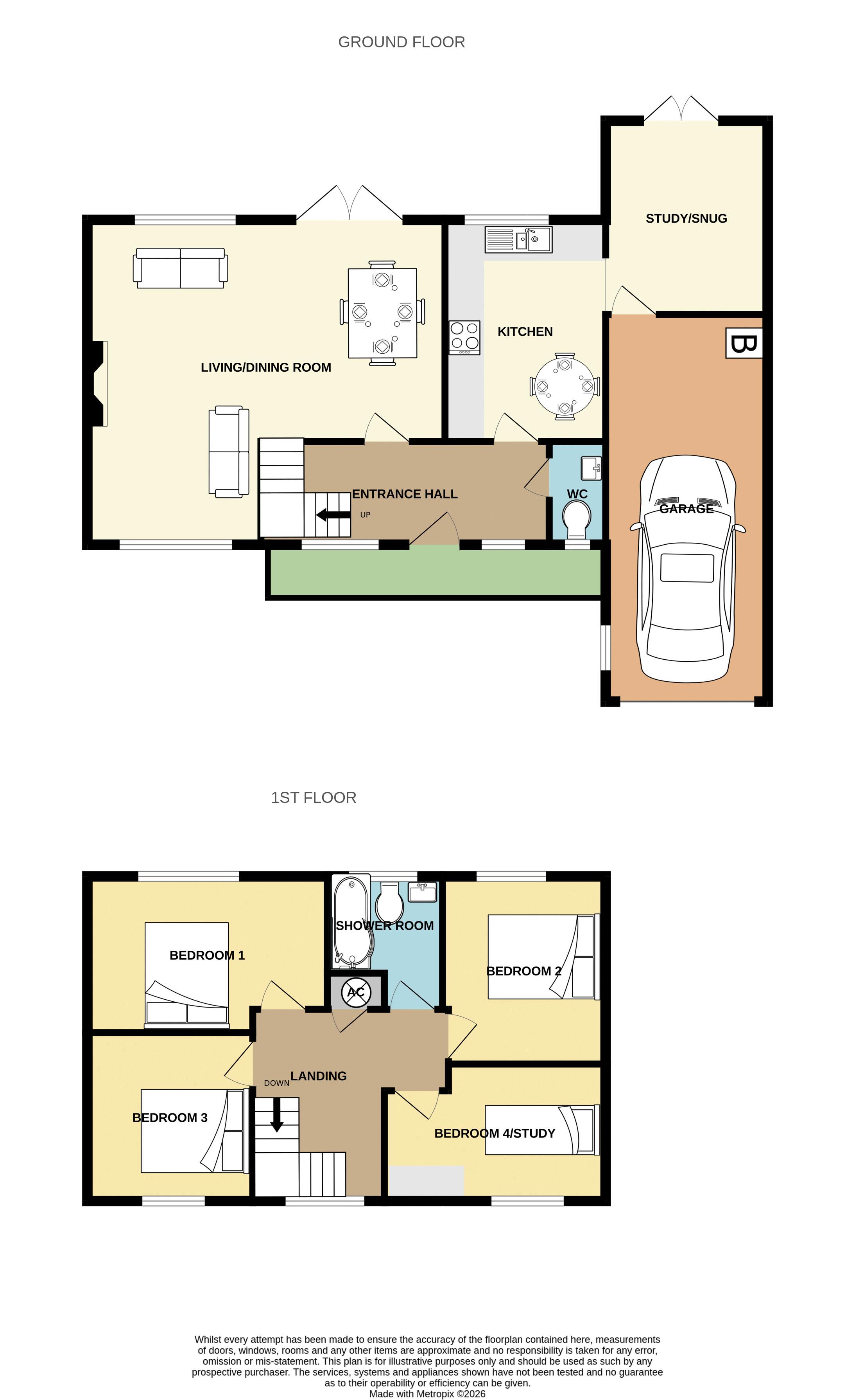 30 Stoneyhurst Drive, Curry Rivel floorplan