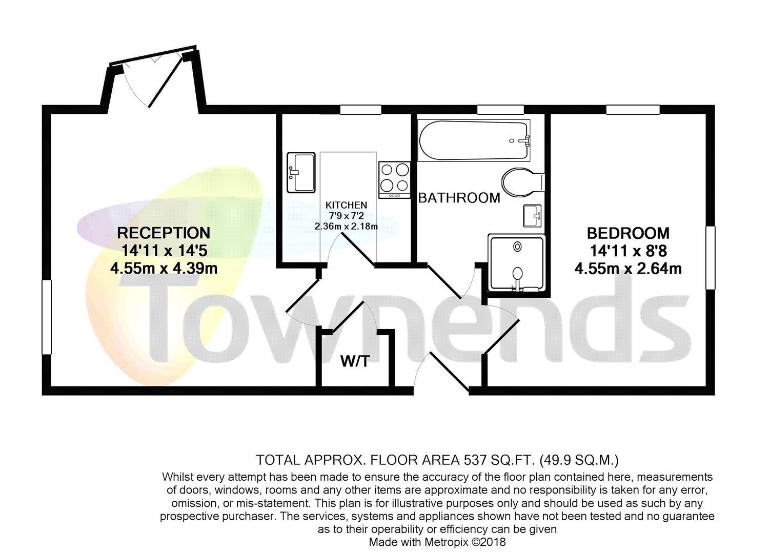 1 Bedrooms Flat for sale in Holland Gardens, Brentford TW8