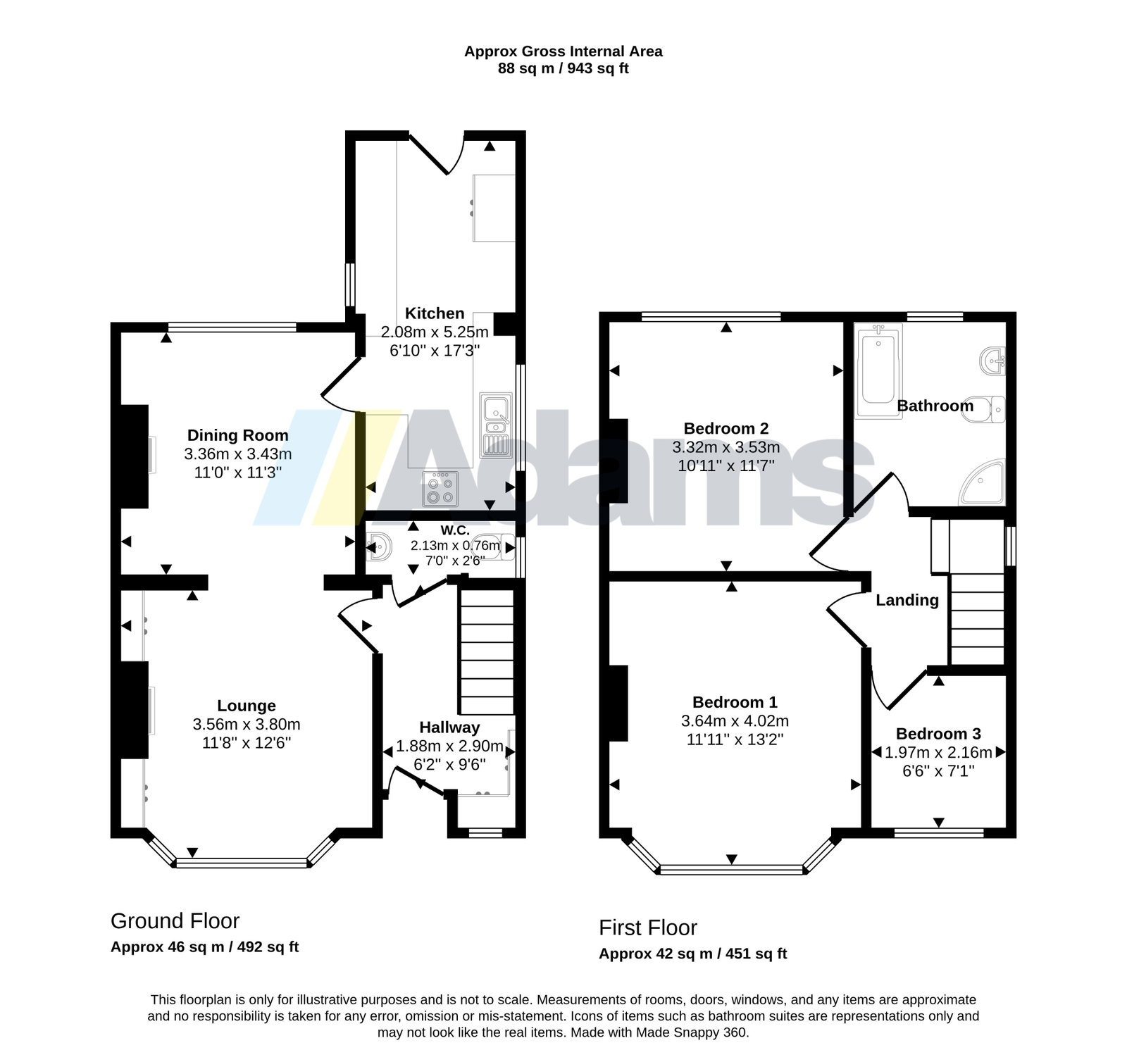 37, Picton Avenue, Runcorn floorplan