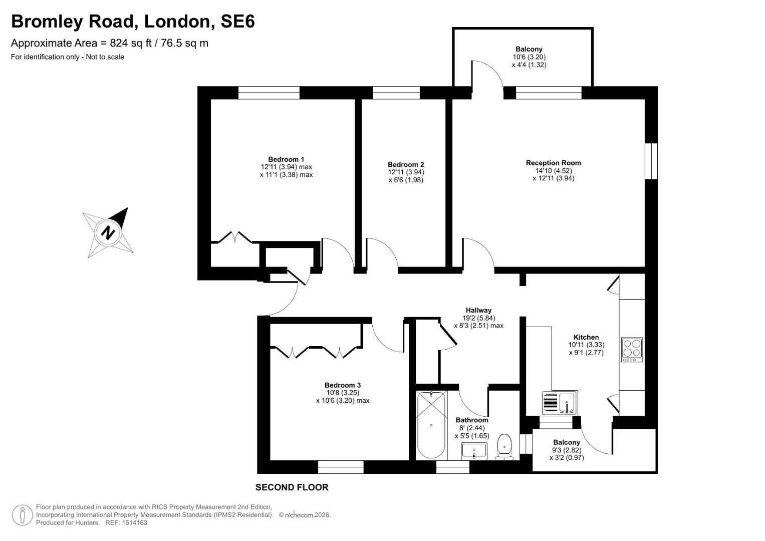 Bromley Road, London floorplan