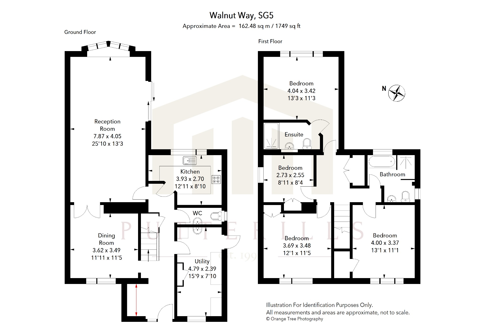 16, Walnut Way, Hitchin floorplan