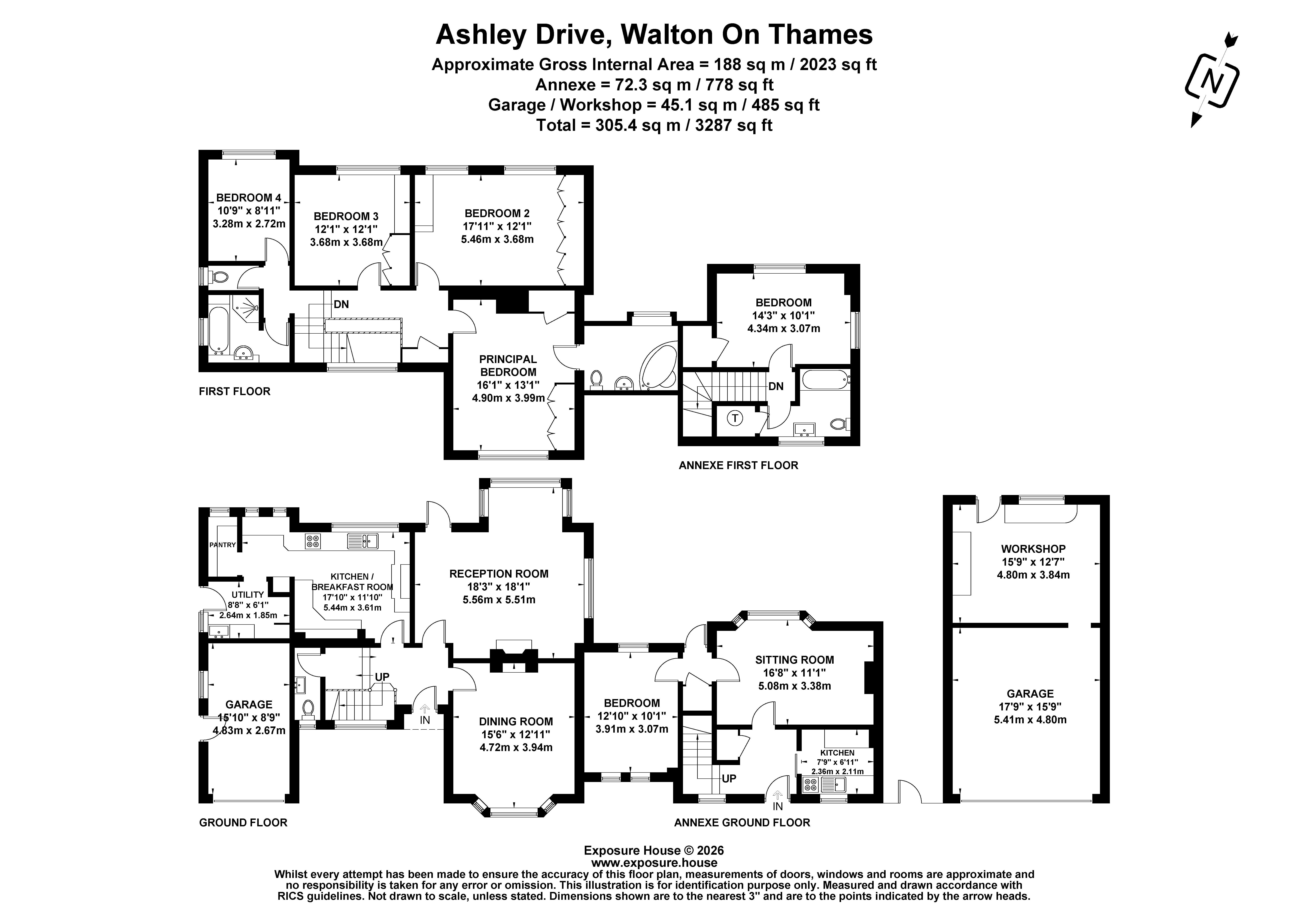 7, Ashley Drive, Surrey floorplan