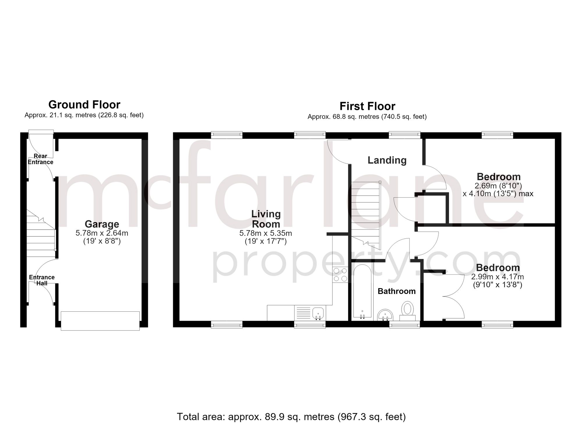 164 Cloatley Crescent, Swindon floorplan