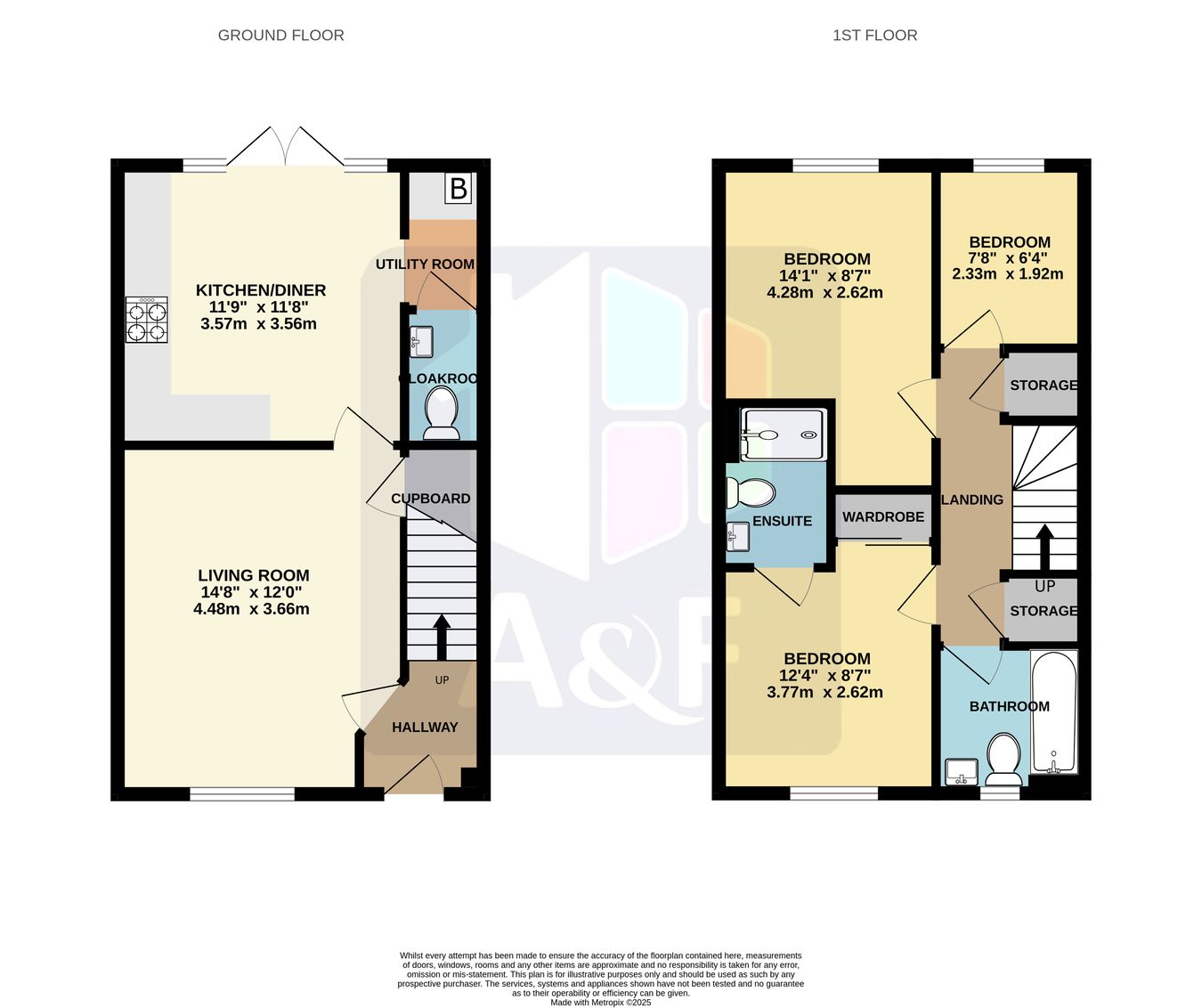 16, Lilliana Way, Bridgwater floorplan