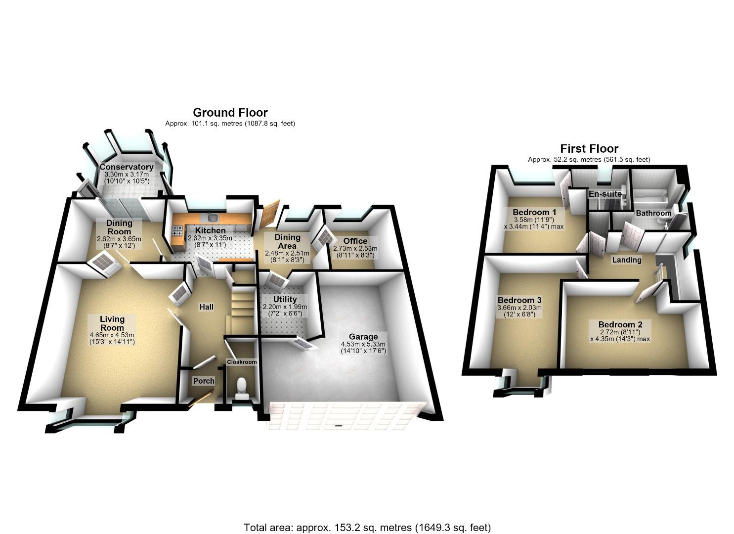 Waveney Close, Bicester floorplan