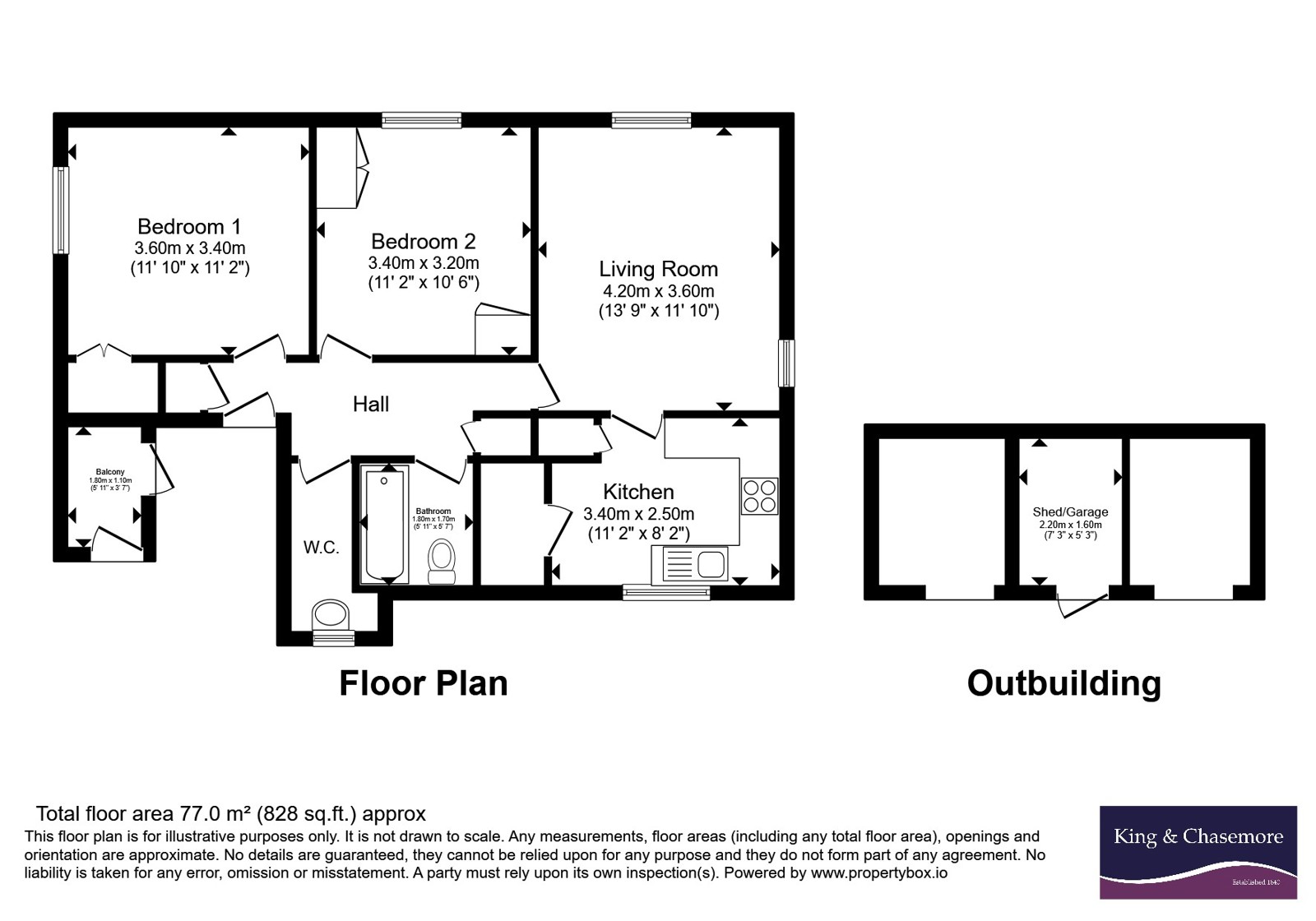 34, St. Cuthmans Road, West Sussex floorplan