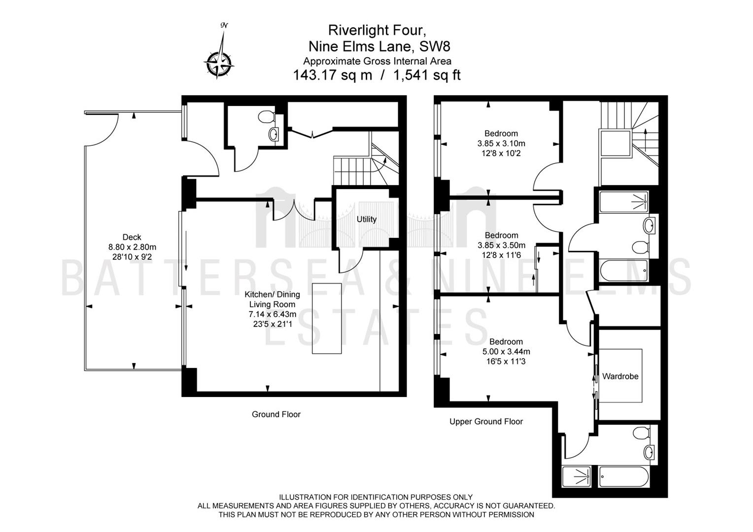 4 Riverlight Quay, London floorplan
