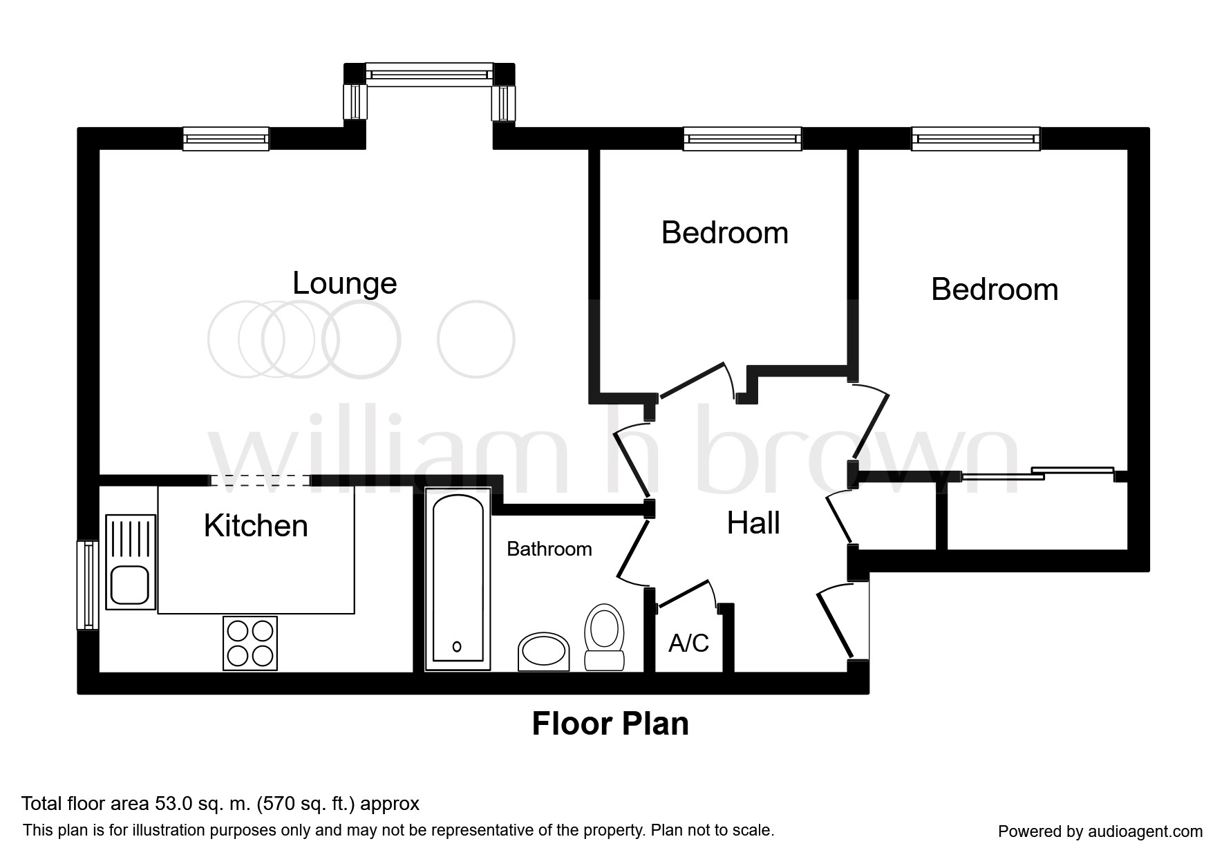 2 Bedrooms Flat for sale in Fallow Rise, Hertford SG13