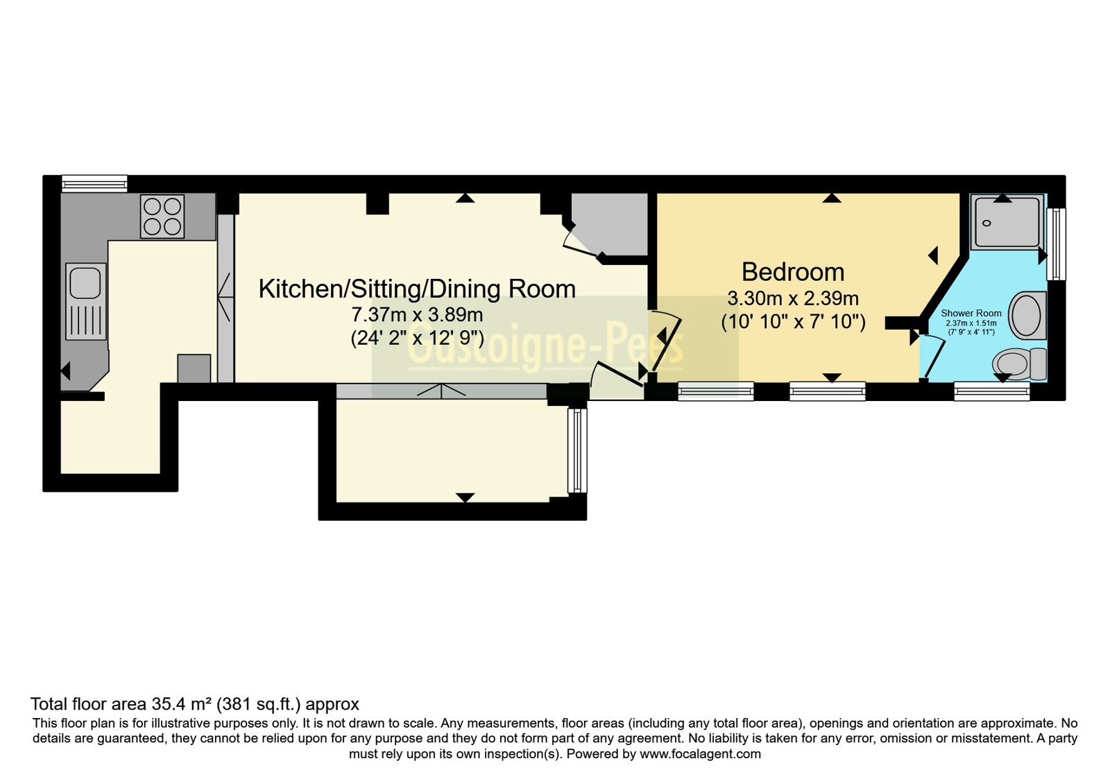 Flat 18, Heatherbank,, Tower Road, Surrey floorplan