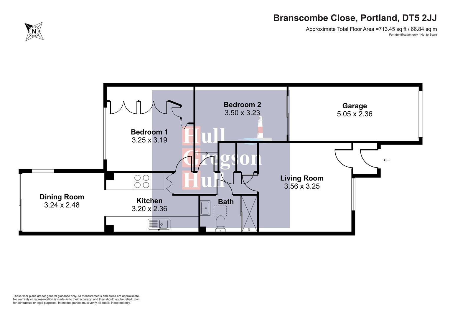 11, Branscombe Close, Portland floorplan