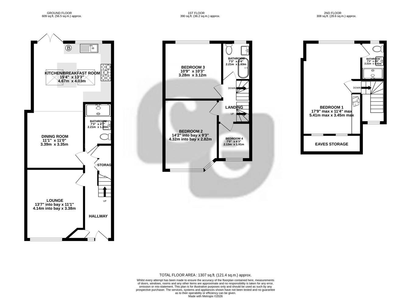 66, Roxeth Green Avenue, Harrow floorplan