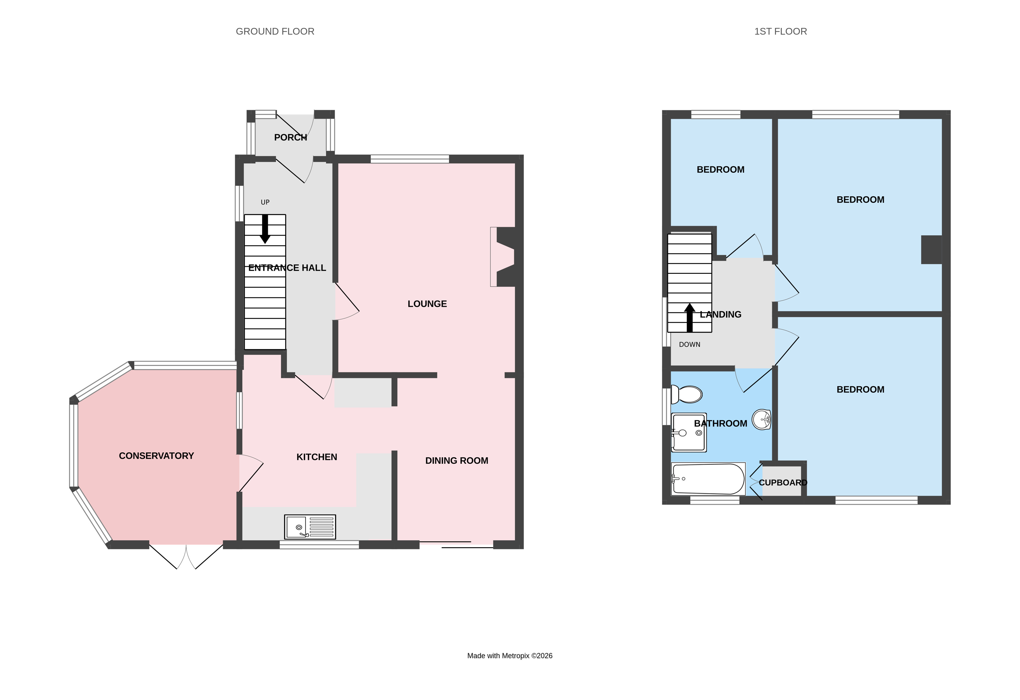 Corndon Crescent, Shrewsbury floorplan