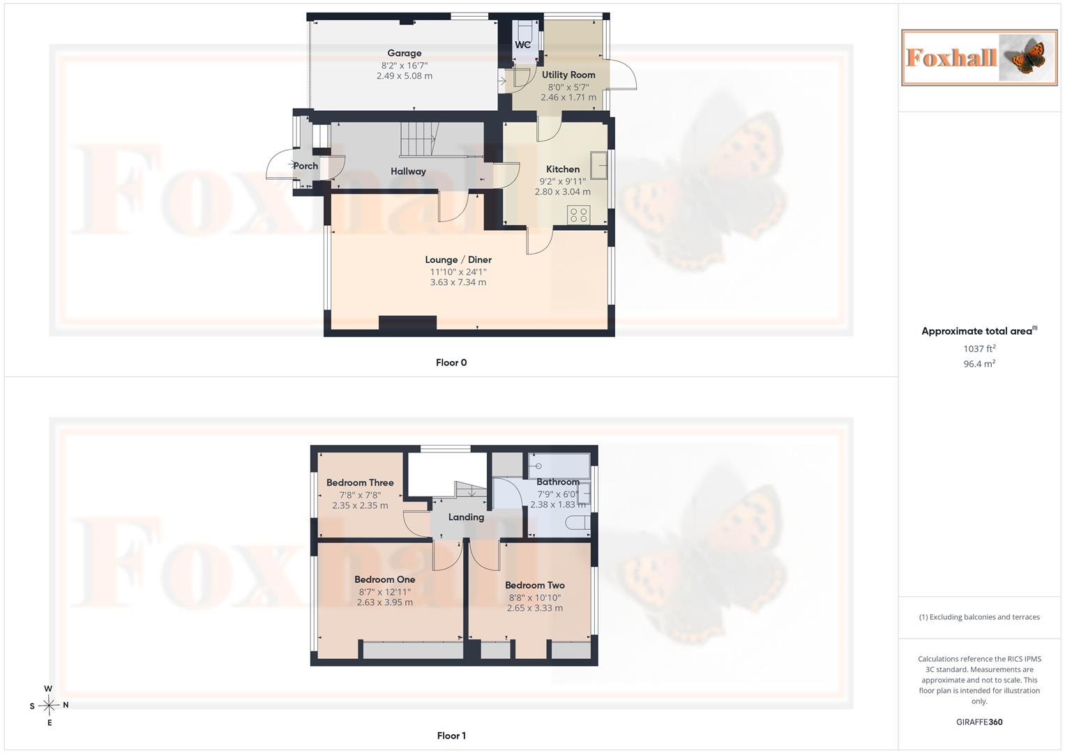 13, Arundel Way, Ipswich floorplan