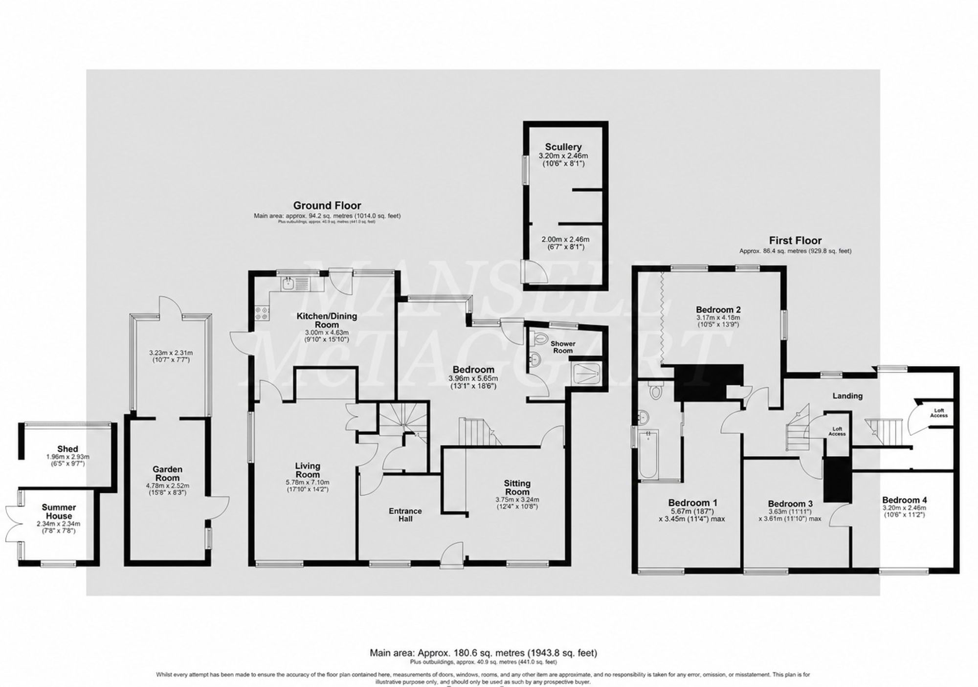 Pilgrims Rest, High Street, Hartfield floorplan