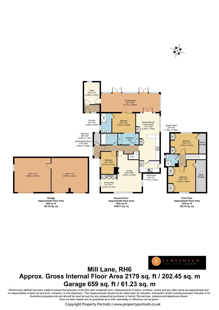 Tenbury, Mill Lane, Hookwood floorplan