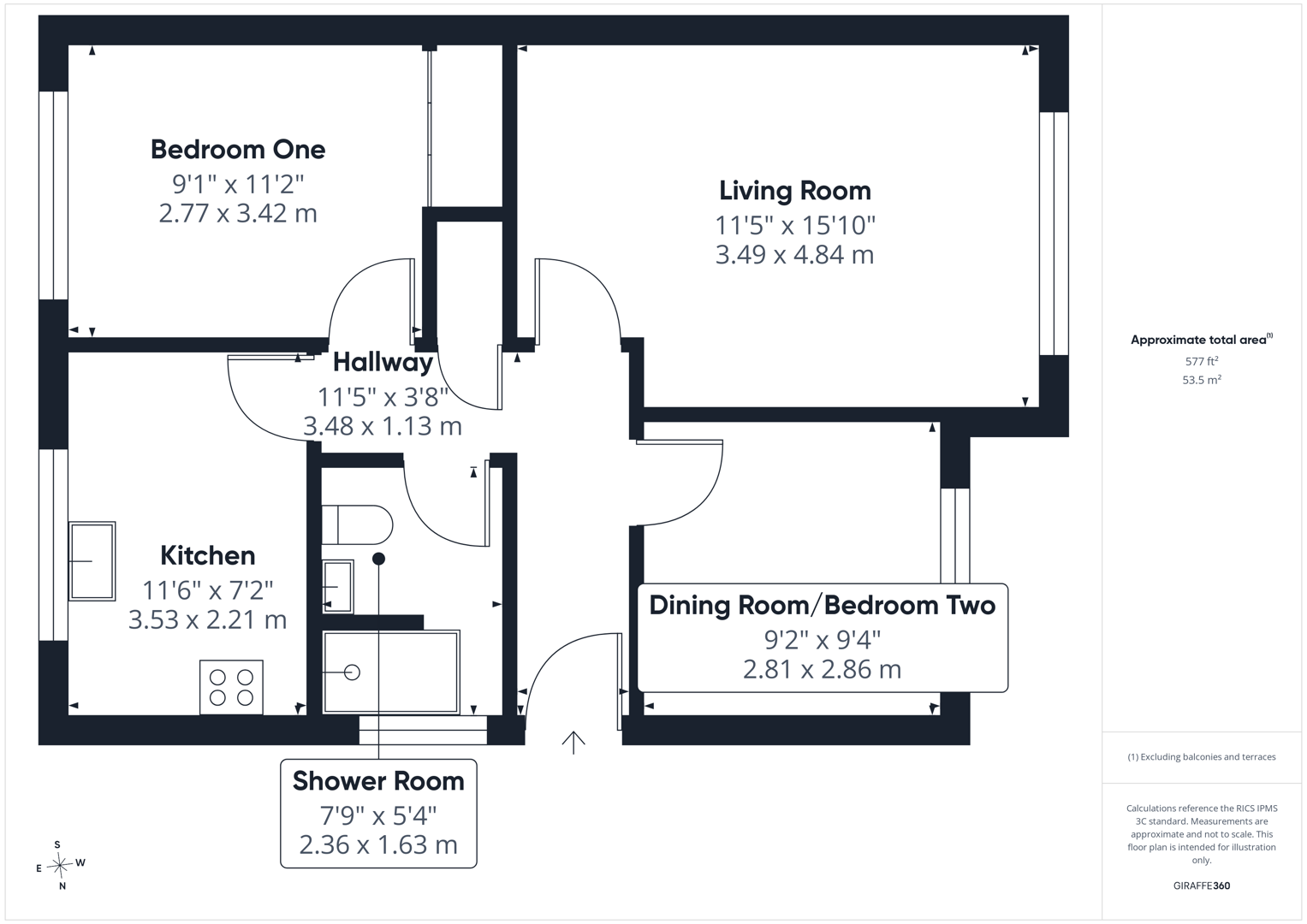 1, Queensway Place, Pontefract floorplan
