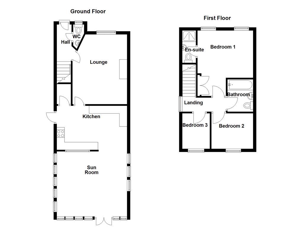 36, The Campions, Preston floorplan