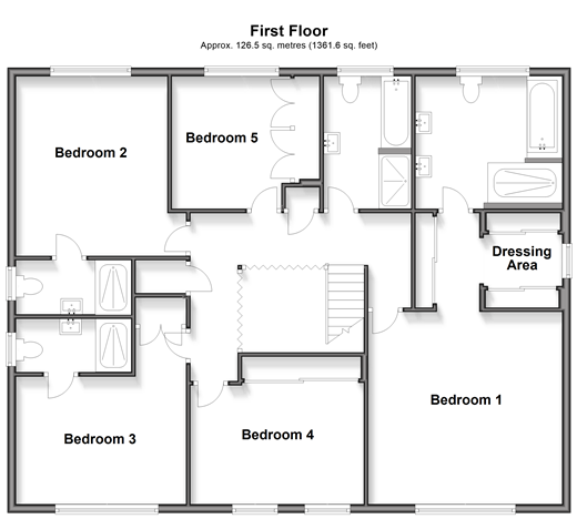 Quarry Road Ryarsh, West Malling floorplan