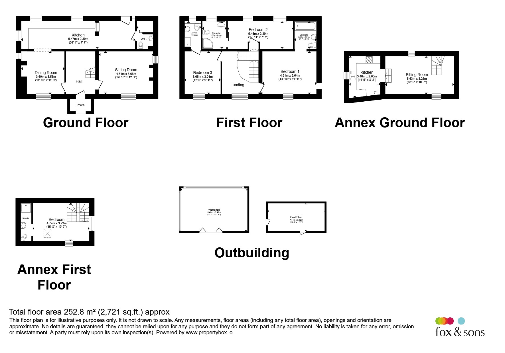 Woodlands Cottage, Ford Street, WELLINGTON floorplan