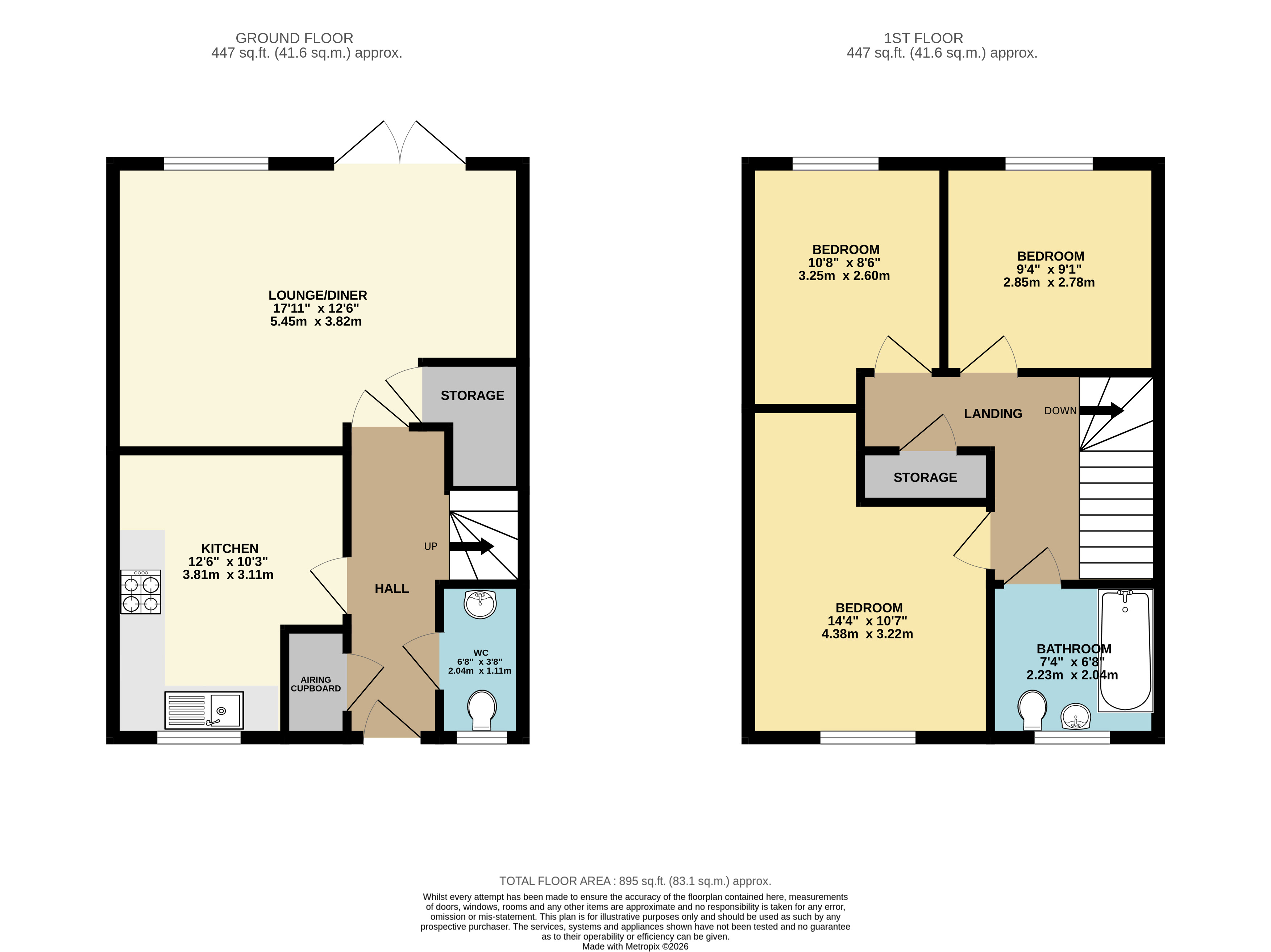23, Severn Road, Bristol floorplan