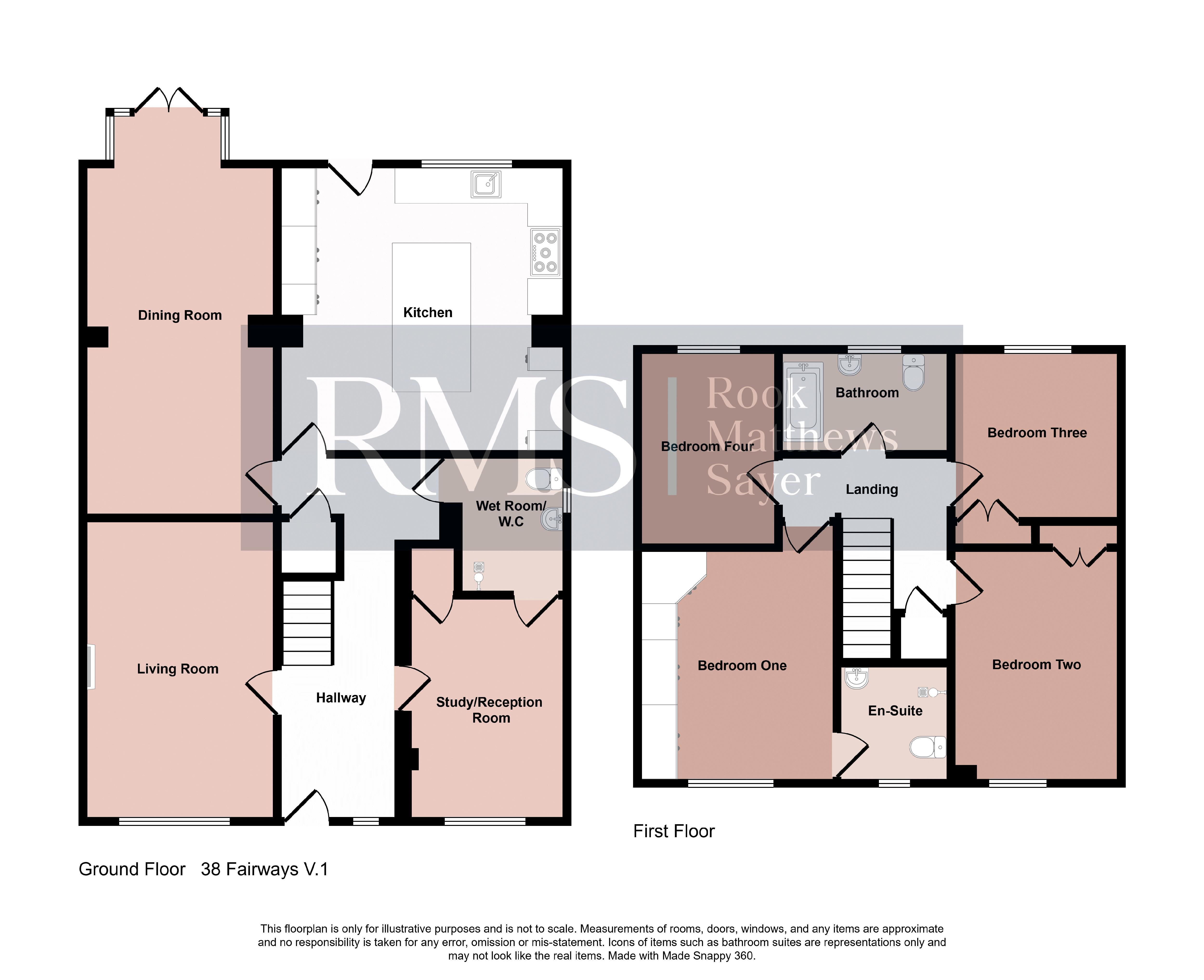38, Fairways, Whitley Bay floorplan