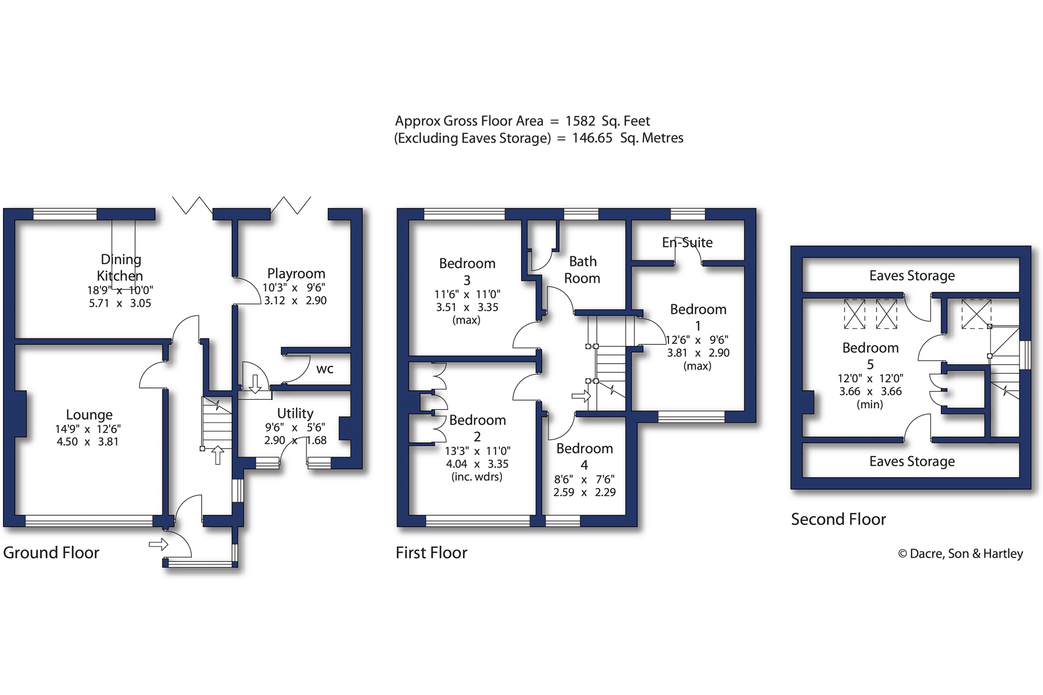 7, Aspin Drive, North Yorkshire floorplan