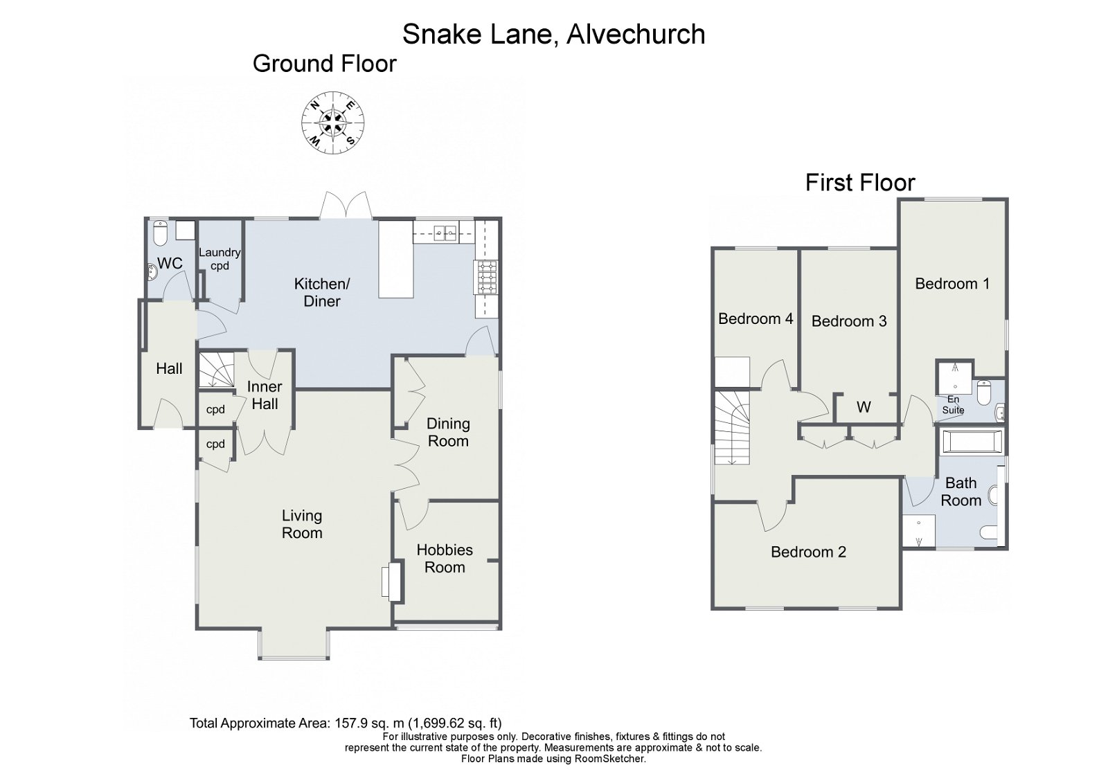 Snake Lane, Alvechurch B48, 4 bedroom detached house for sale