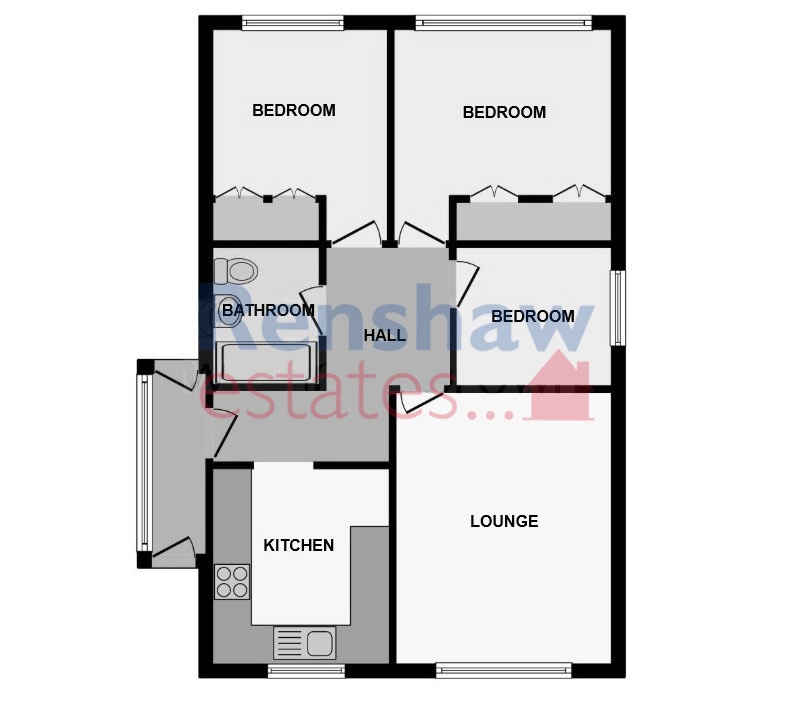 22 Henshaw Place, Ilkeston floorplan